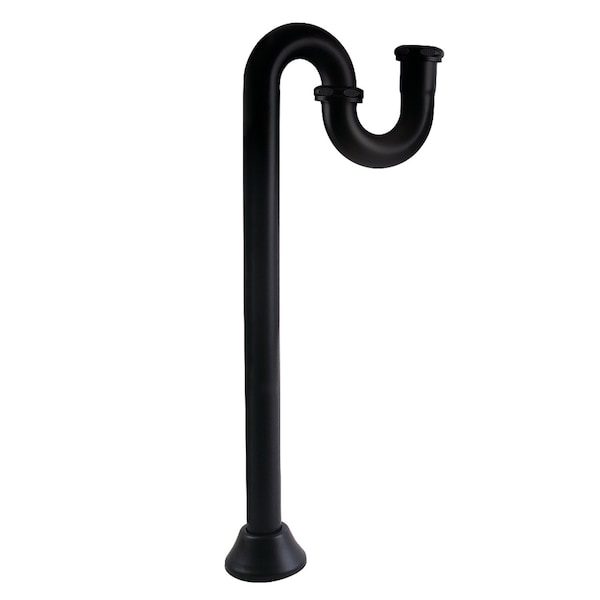 114Inch Brass STrap, 18 Gauge, Matte Black